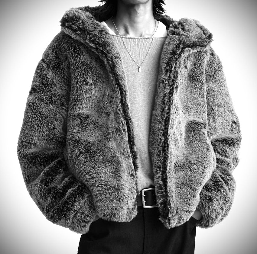 UrbanPlush™ – Unisex Faux Fur Jas