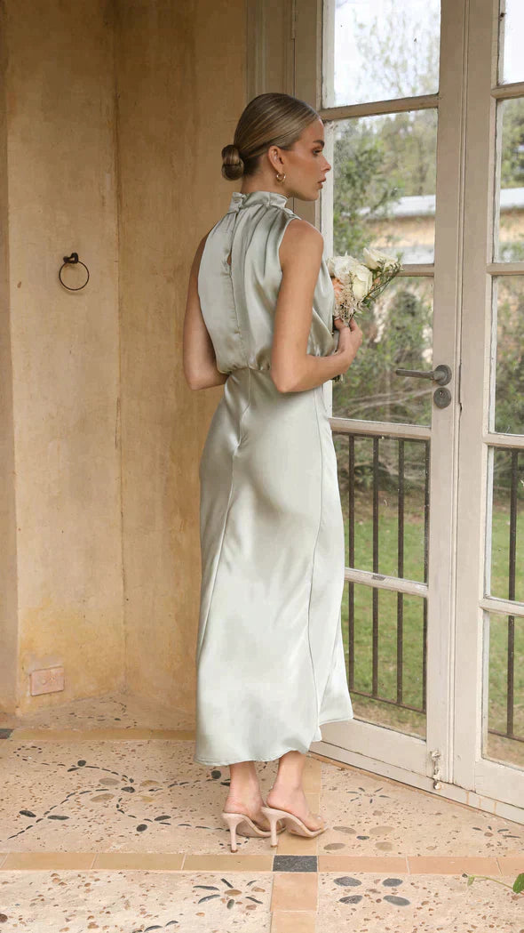 Lieke - Elegante Satijnen Jurk