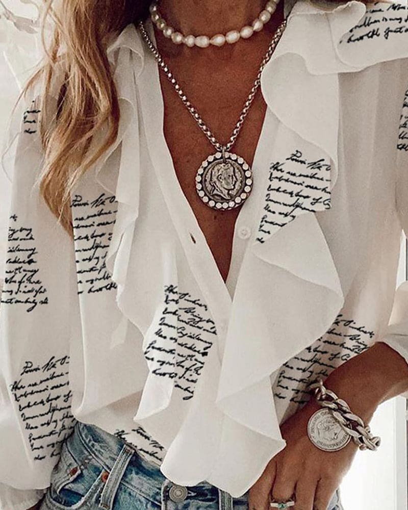 Ilse - Vrolijke Flair Blouse