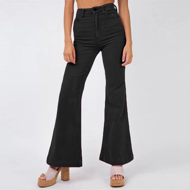 Zola - Flare pants met zakken