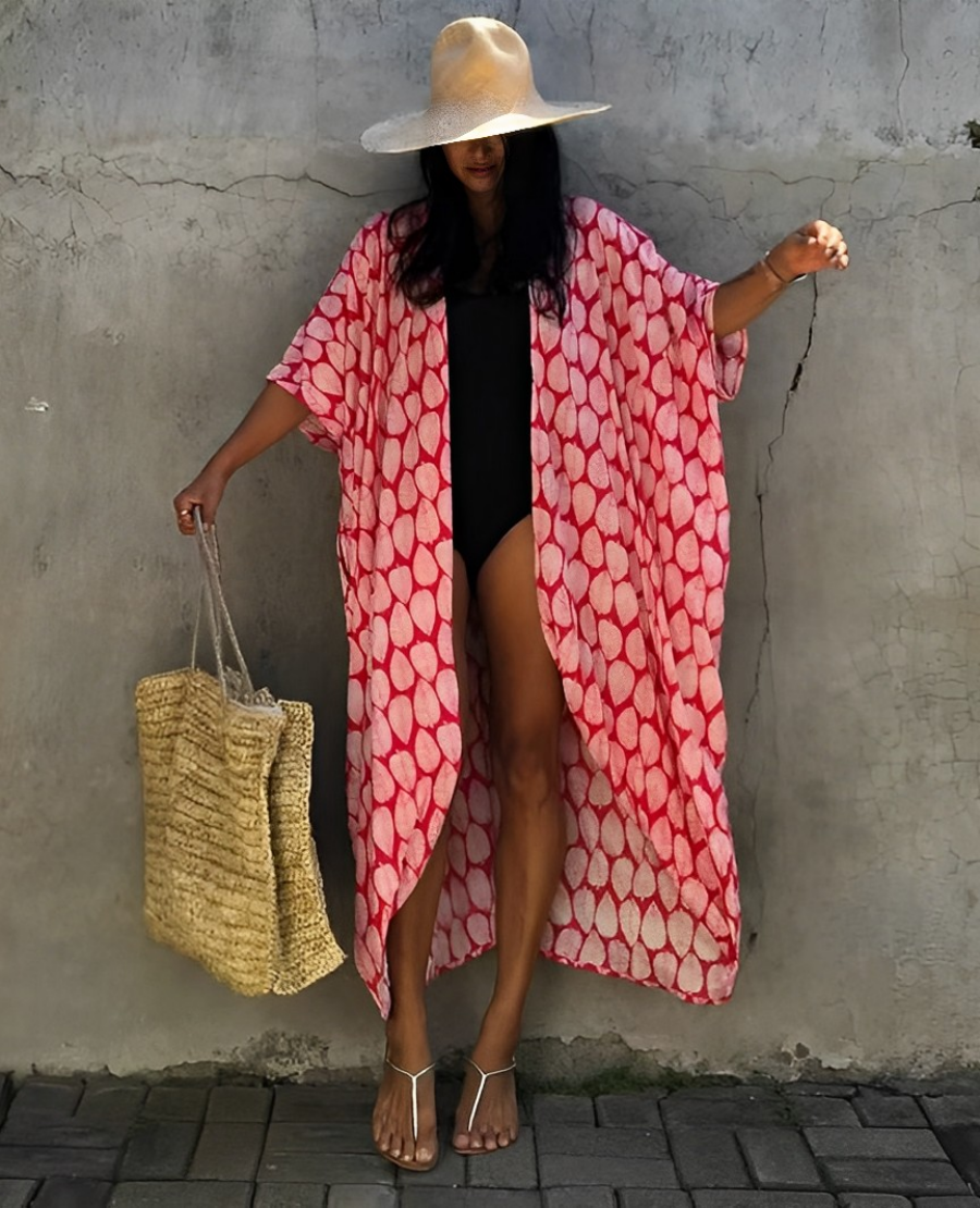 Hanami - Kimono voor op het Strand