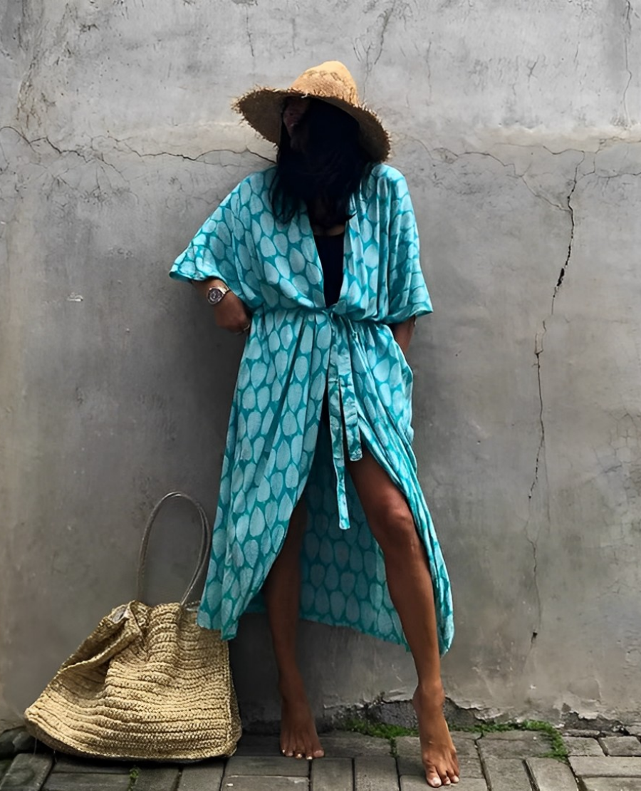 Hanami - Kimono voor op het Strand