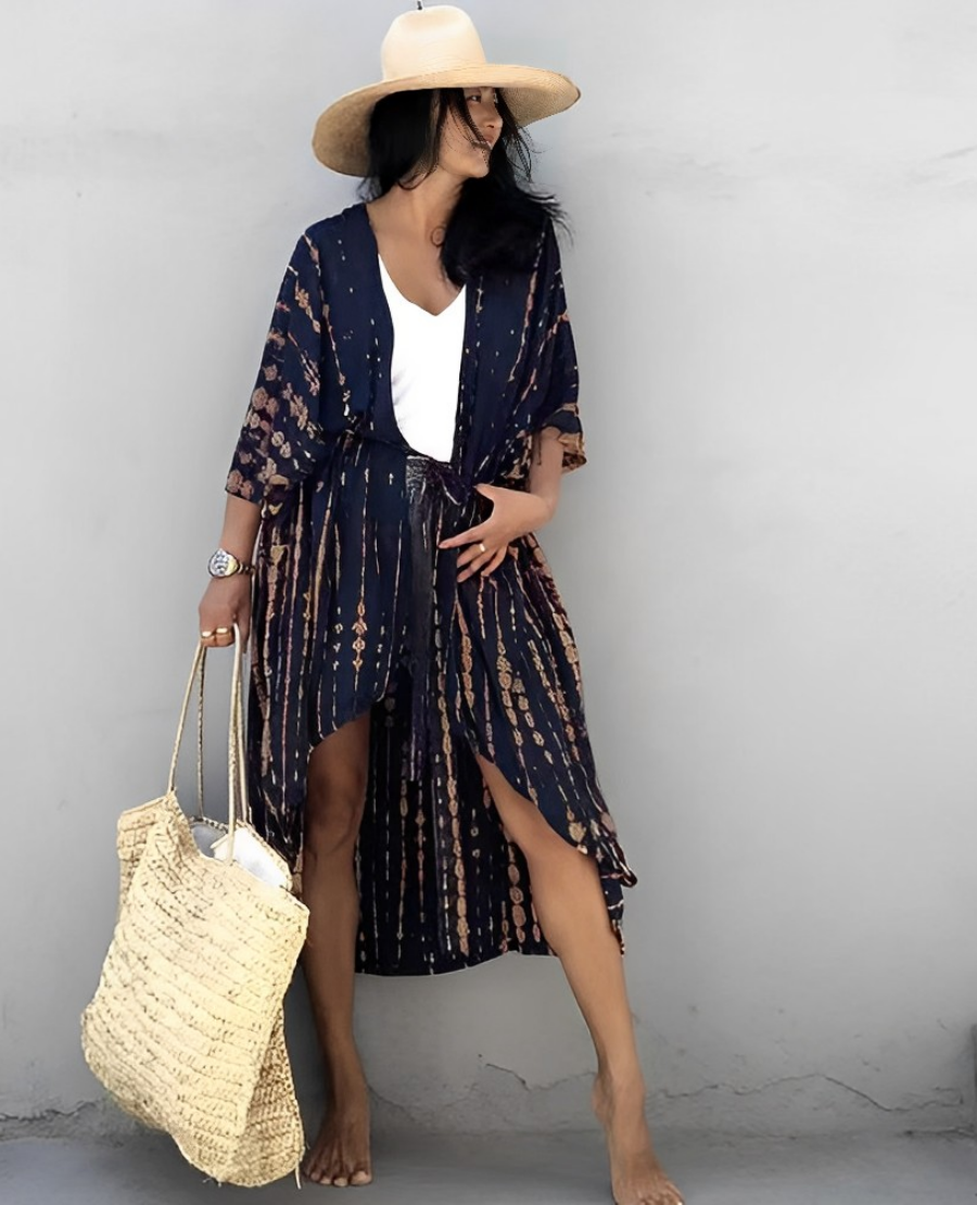 Hanami - Kimono voor op het Strand