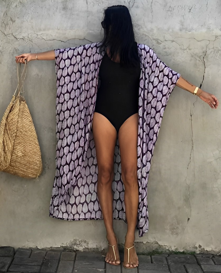 Hanami - Kimono voor op het Strand