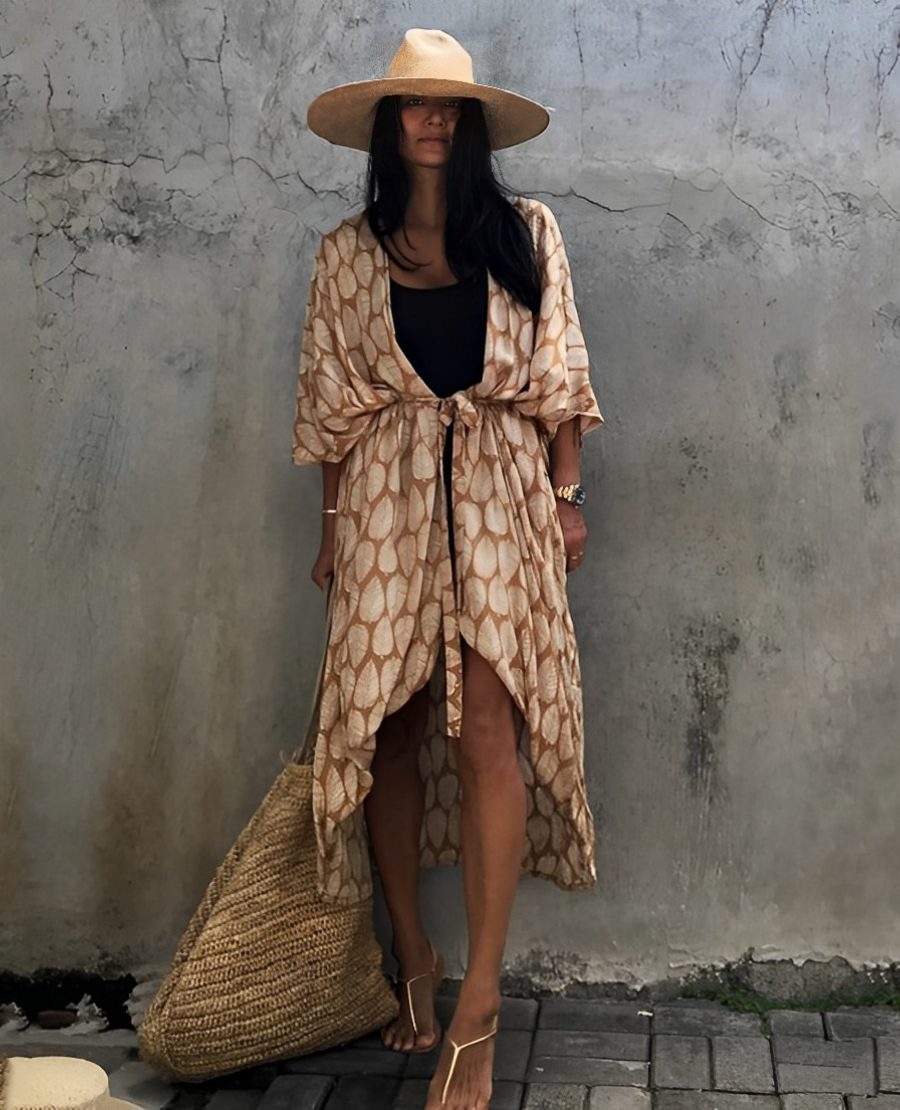 Hanami - Kimono voor op het Strand