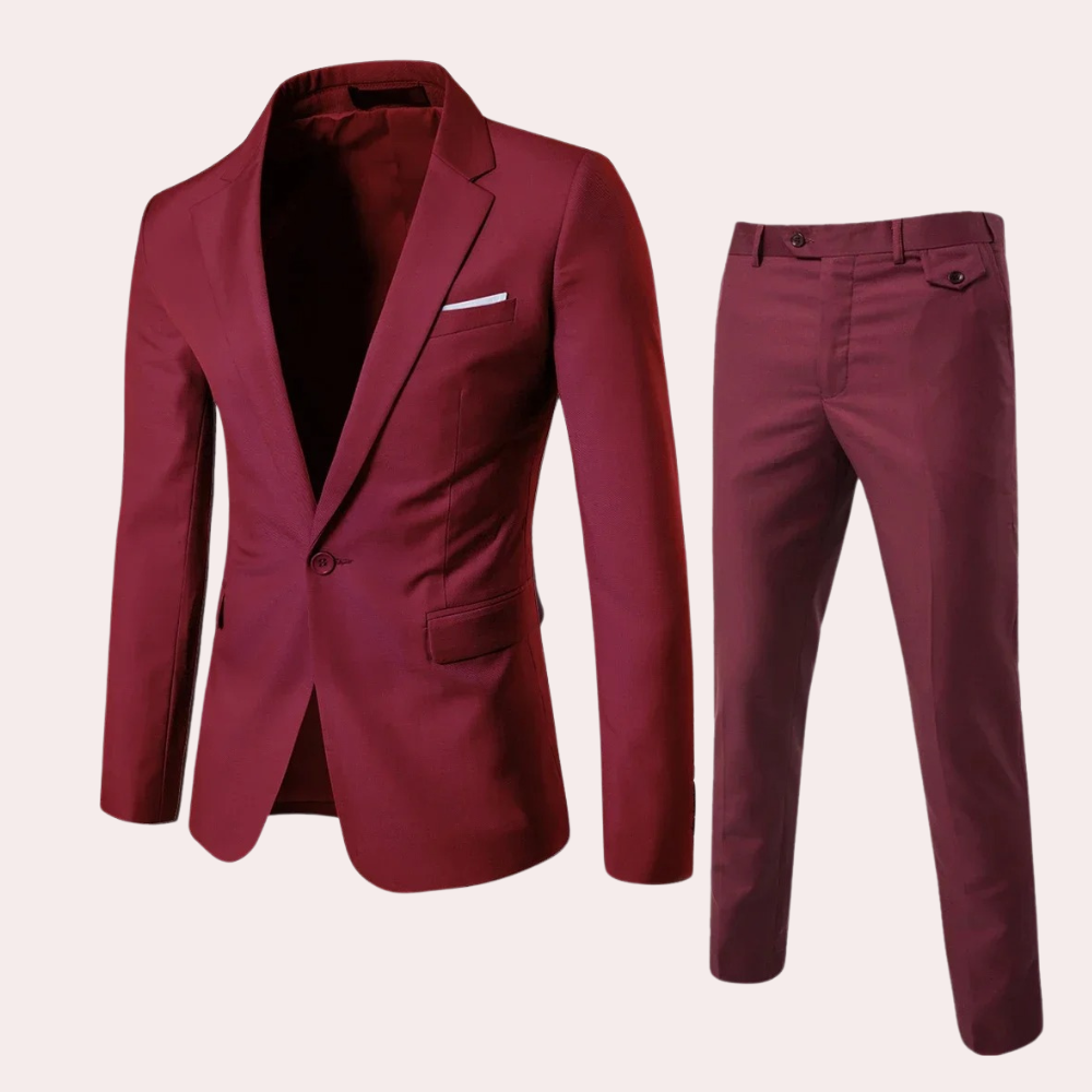 Troy - Heren pak met blazer en pantalon