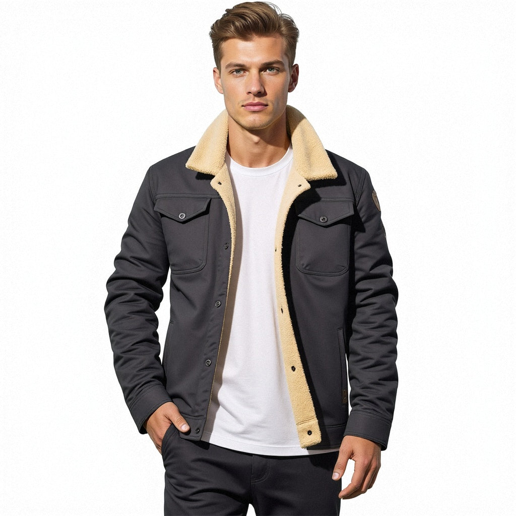 Ryan- Vintage bomber jacket voor heren