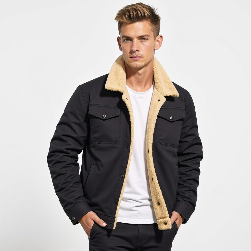 Ryan- Vintage bomber jacket voor heren