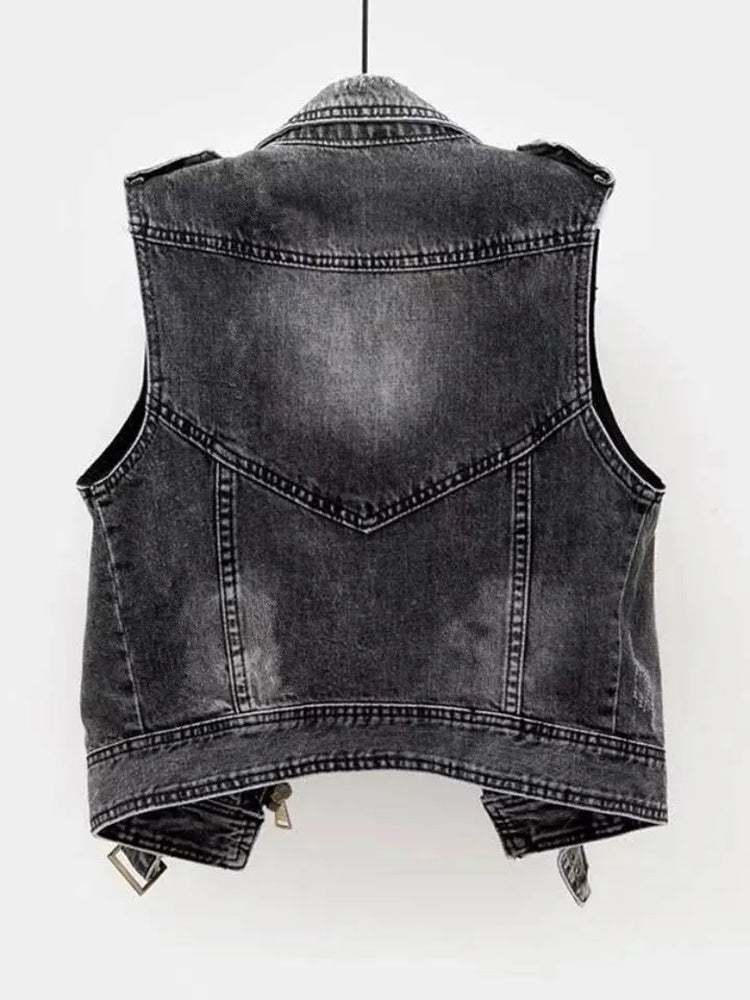 Lizzy - Denim Gilet