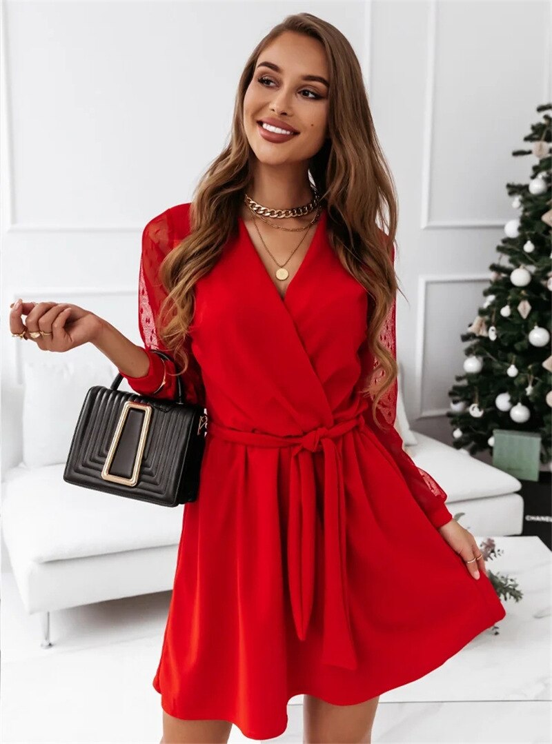 Cher - Flare Mini Jurk