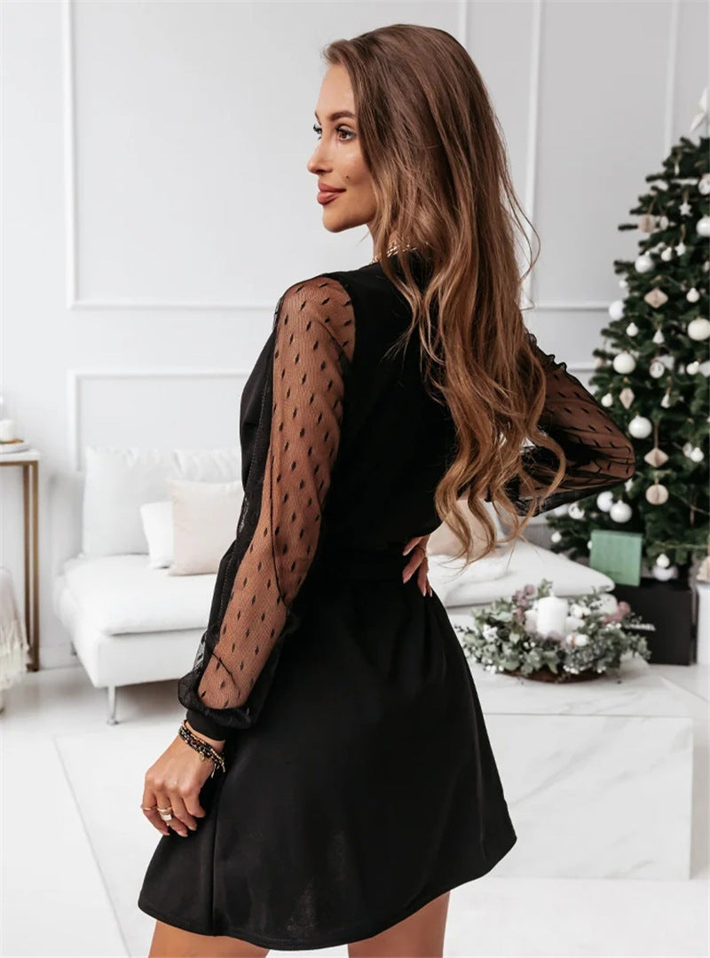 Cher - Flare Mini Jurk