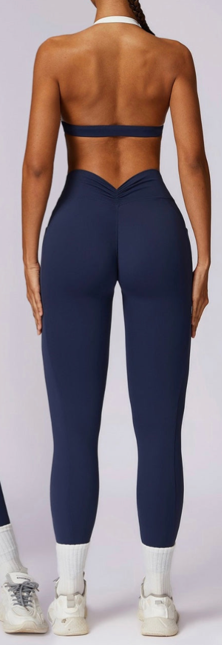 VitaFlex™ – 2-delige Sportset met Open Rug en High-Waist Legging