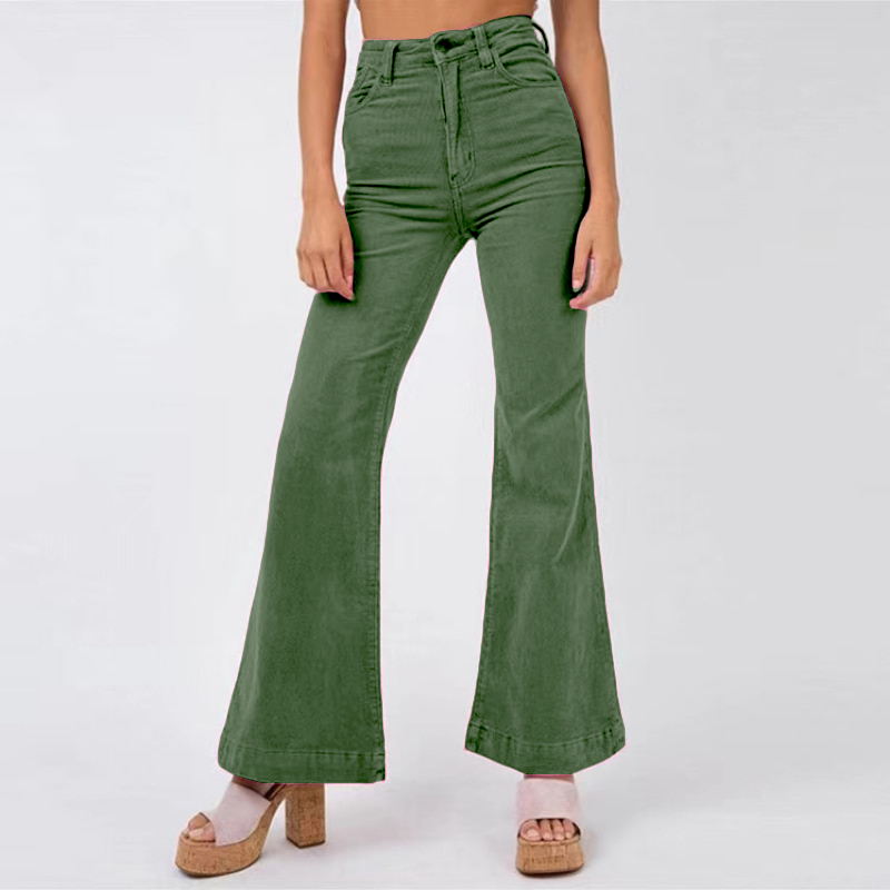 Zola - Flare pants met zakken