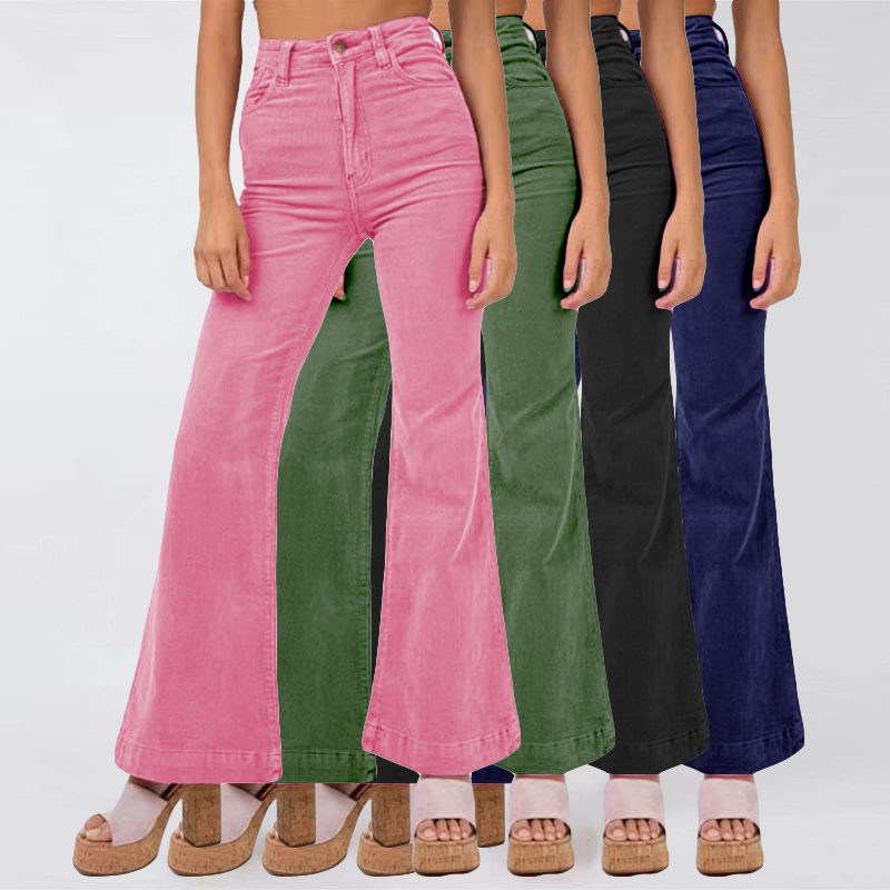 Zola - Flare pants met zakken