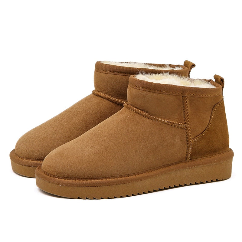 Roxy - Comfortabele Mini Boots met Bont