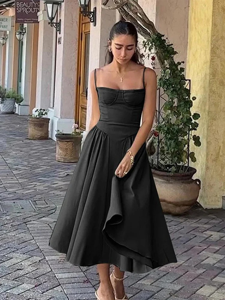 Emily - Elegante mouwloze jurk