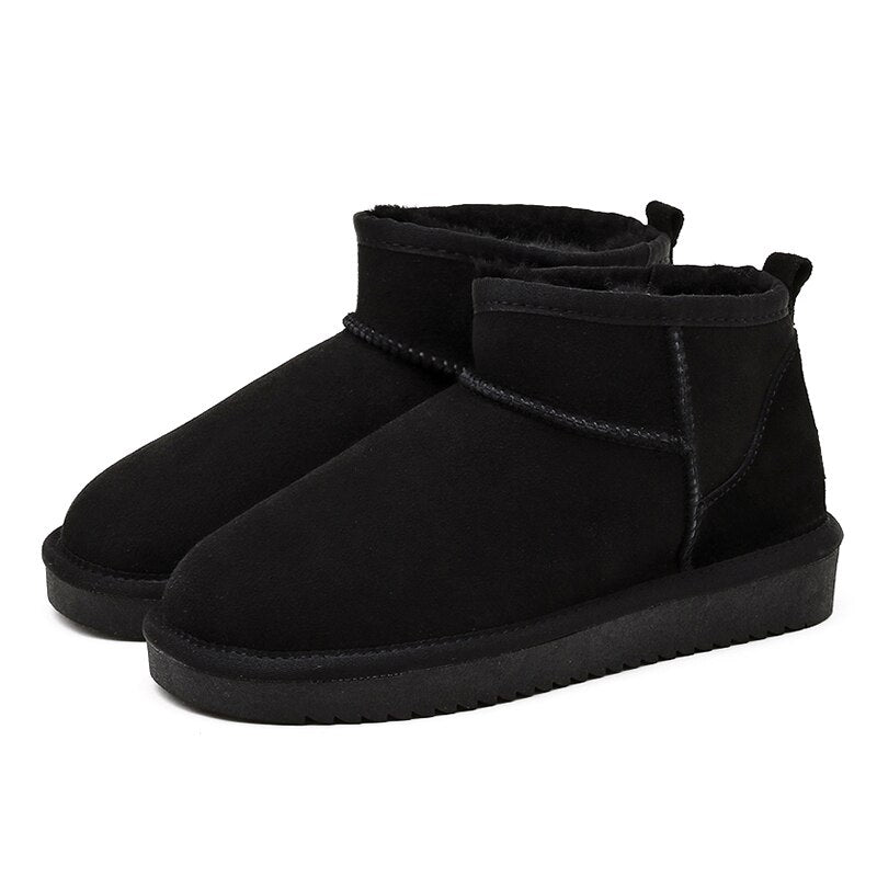 Roxy - Comfortabele Mini Boots met Bont