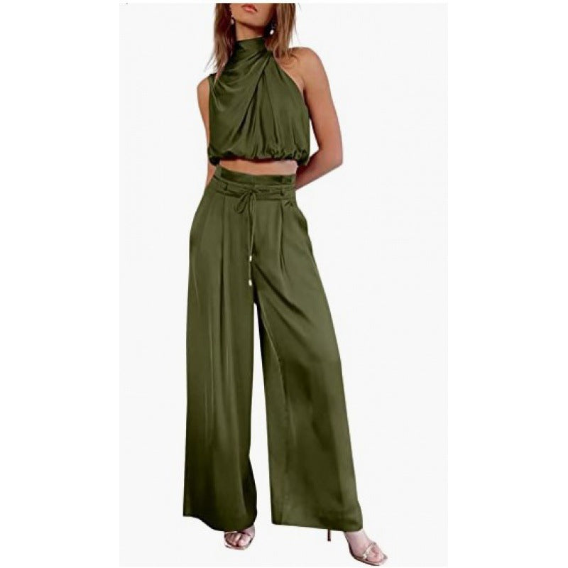 Diana – 2-Delige Set Cropped Top & Pantalon