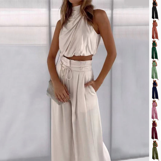Diana – 2-Delige Set Cropped Top & Pantalon