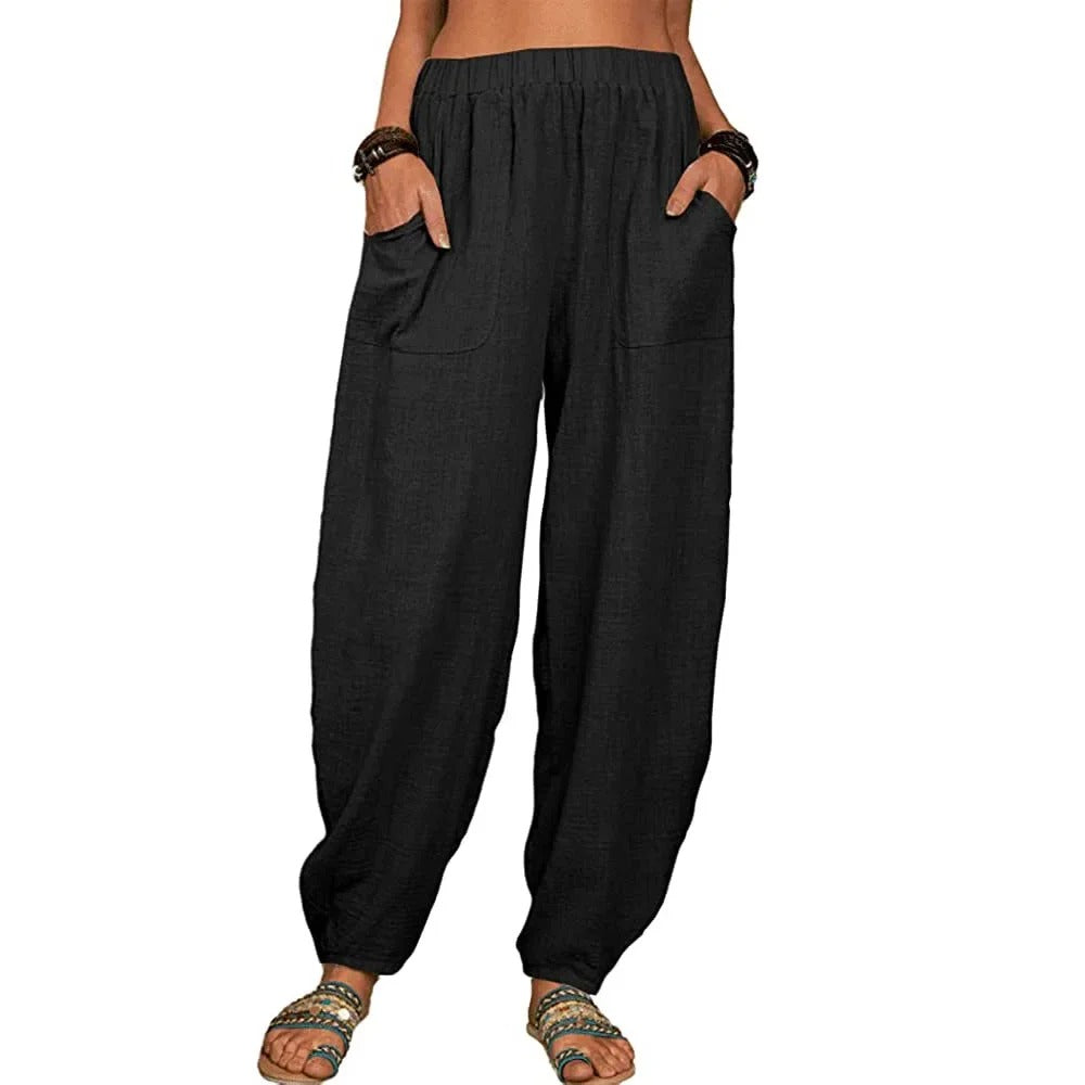 Loua - Luchtige Linnen Broek