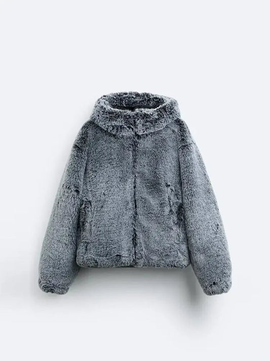 UrbanPlush™ – Unisex Faux Fur Jas