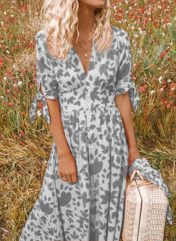 Jill - Bloemen Jurk