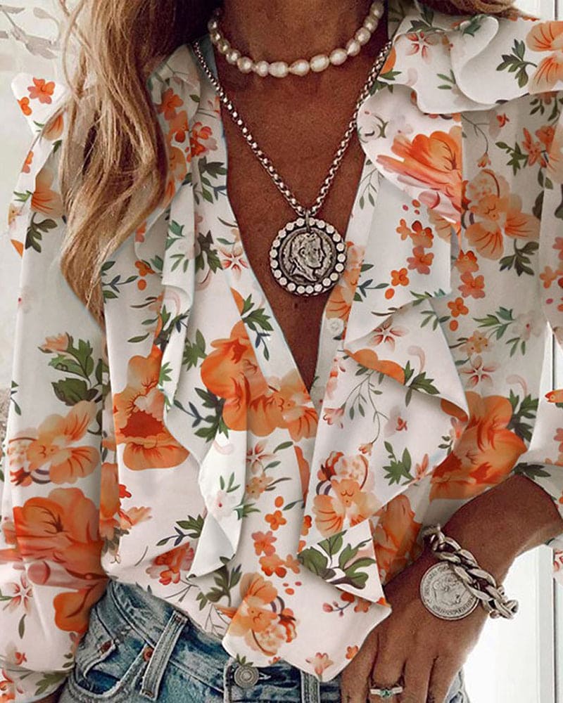 Ilse - Vrolijke Flair Blouse