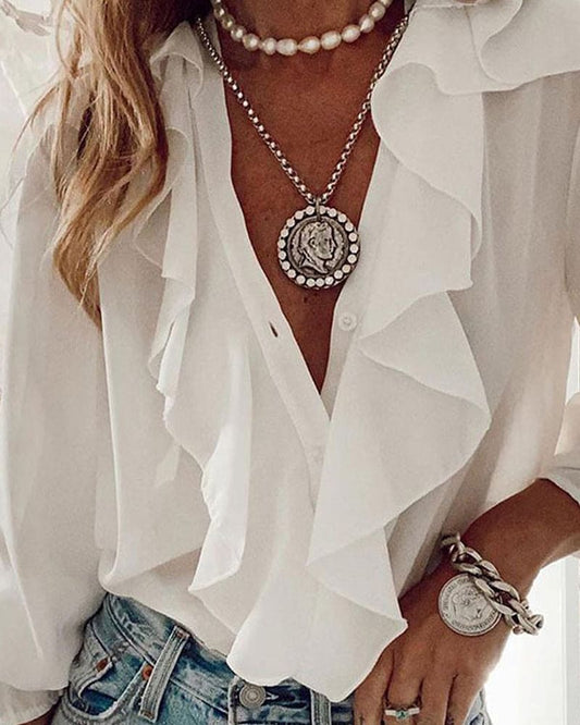 Ilse - Vrolijke Flair Blouse