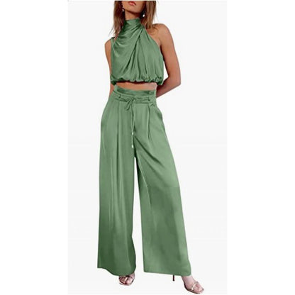 Diana – 2-Delige Set Cropped Top & Pantalon