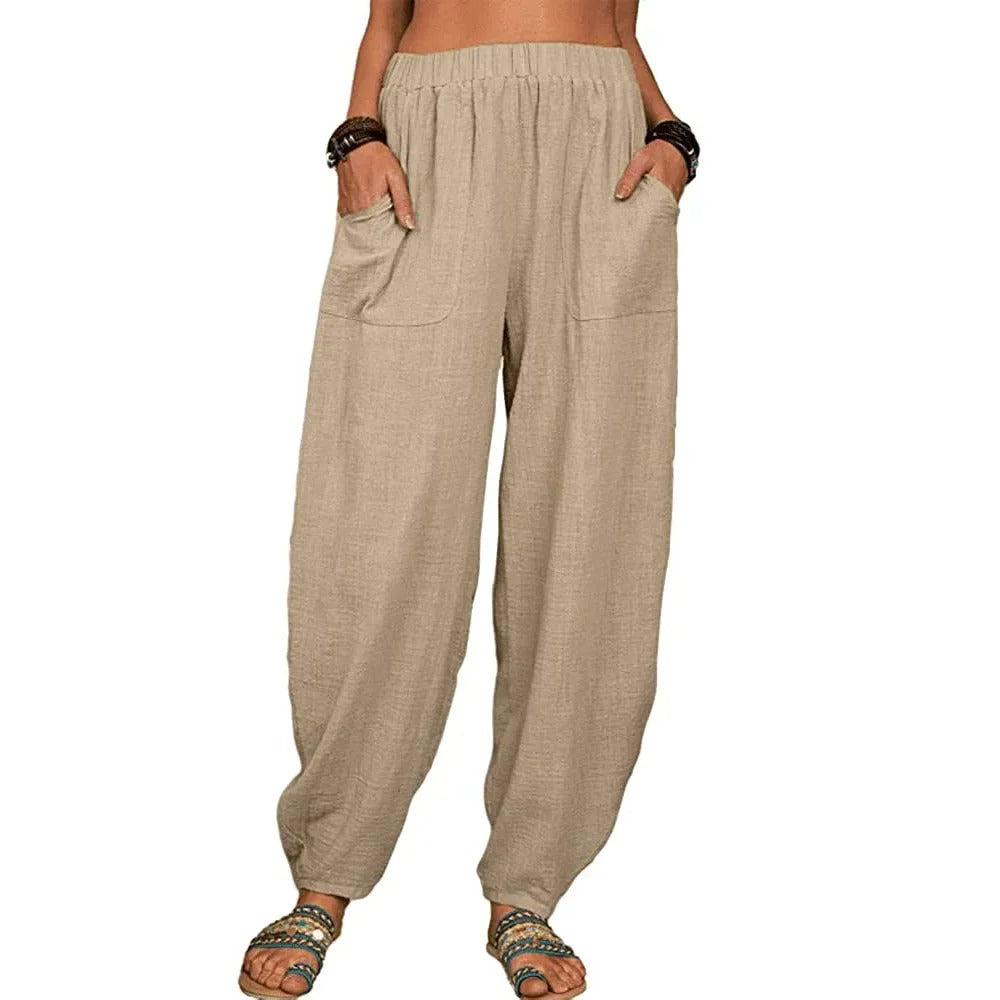 Loua - Luchtige Linnen Broek