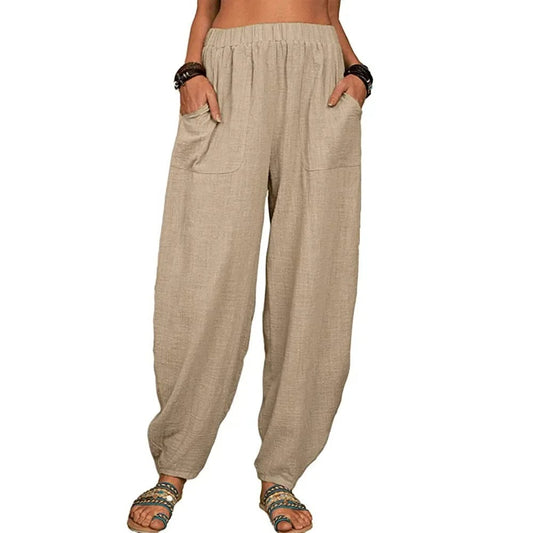 Loua - Luchtige Linnen Broek