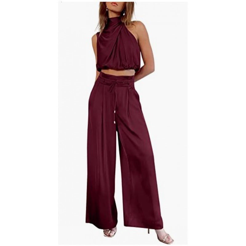 Diana – 2-Delige Set Cropped Top & Pantalon