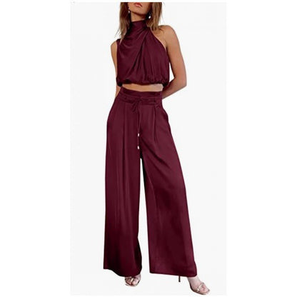 Diana – 2-Delige Set Cropped Top & Pantalon