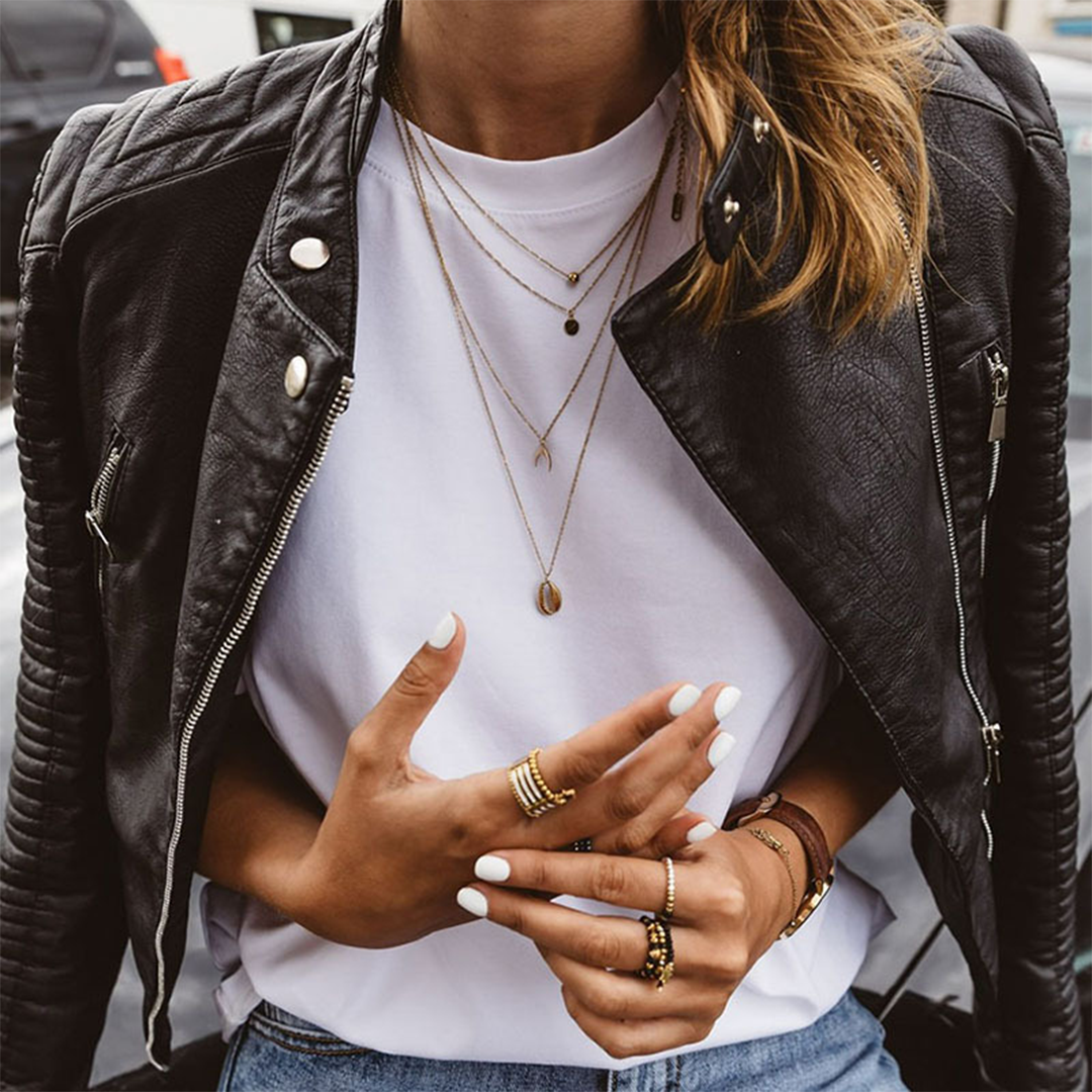 Sienna-Leren jas dames