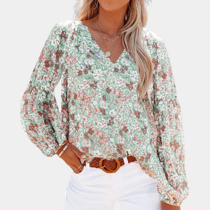 Lilianne- Damesblouse Lange Mouwen