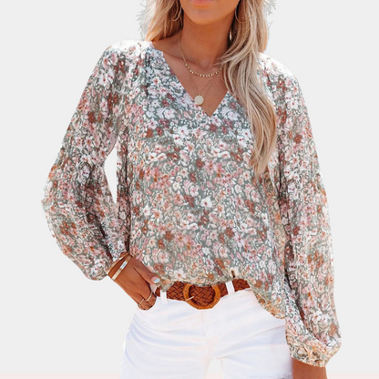 Lilianne- Damesblouse Lange Mouwen