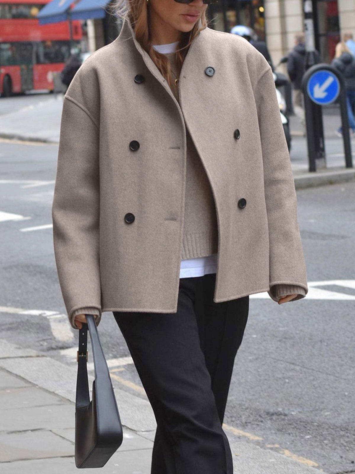 Valeria - Stijlvolle en Comfortabele Oversized Damesjas met Knoopsluiting