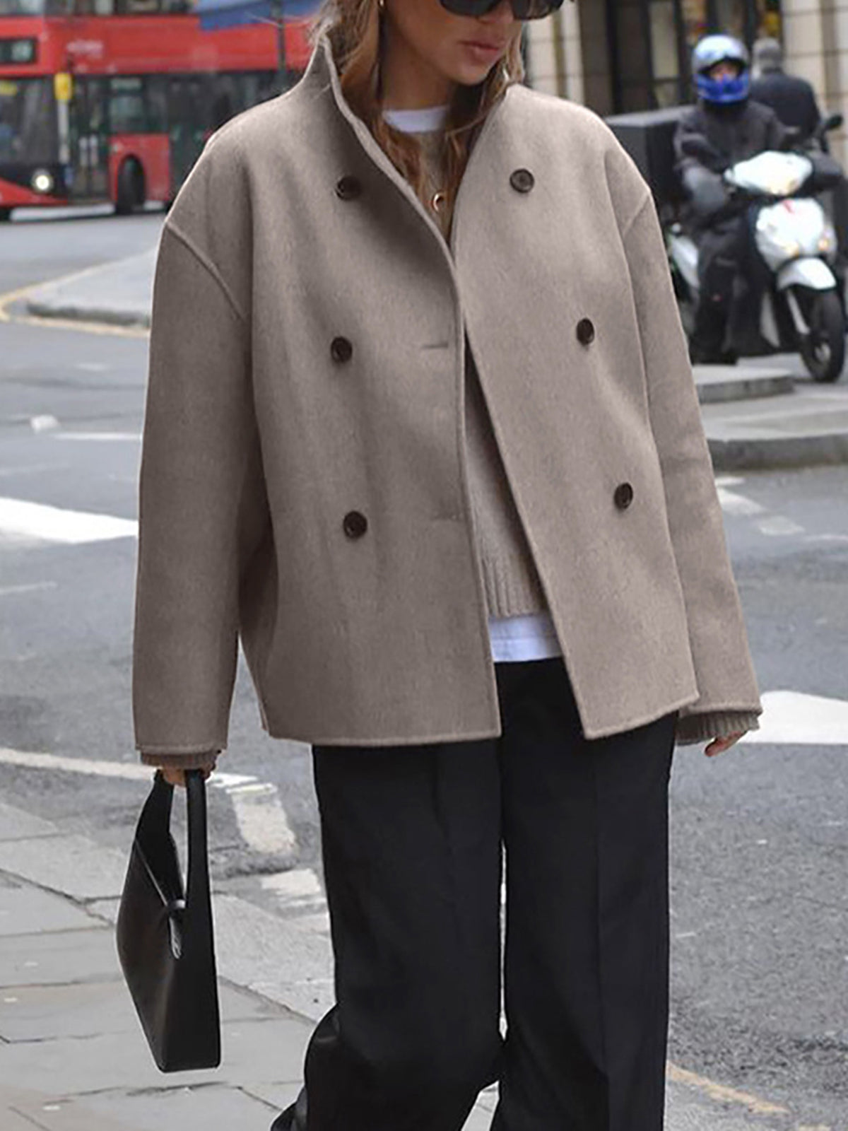 Valeria - Stijlvolle en Comfortabele Oversized Damesjas met Knoopsluiting