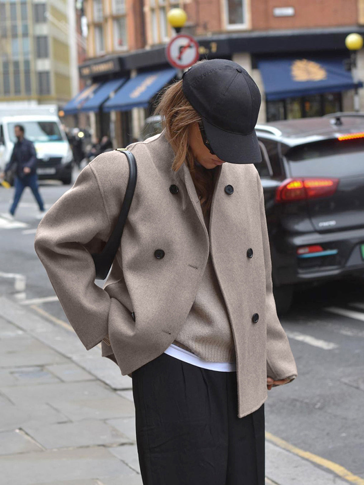Valeria - Stijlvolle en Comfortabele Oversized Damesjas met Knoopsluiting