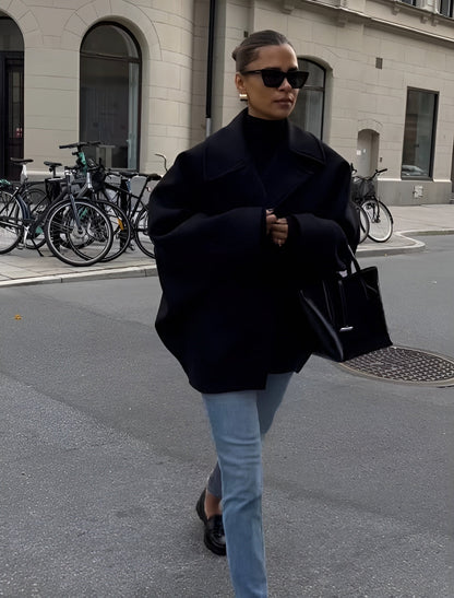 Zoë - Trendy wollen jas