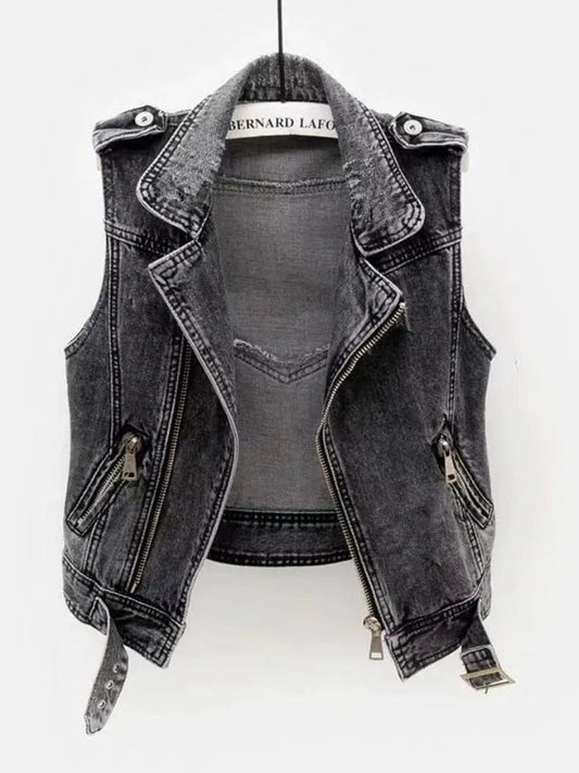 Lizzy - Denim Gilet