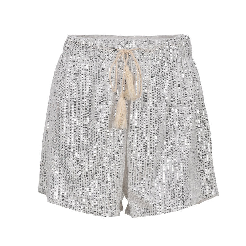 Eva - Pailletten Korte Broek