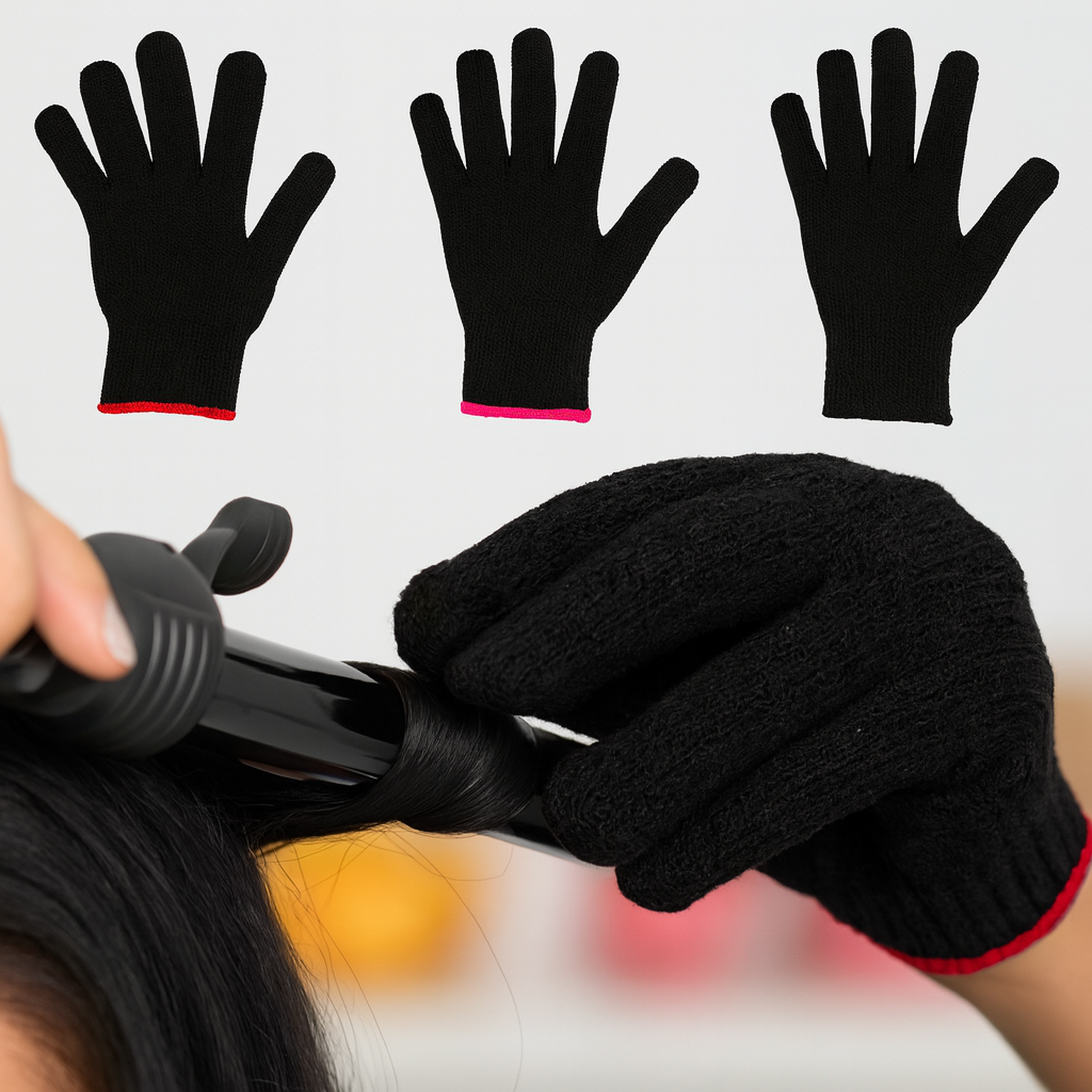 HeatGuard™ – Hittebestendige Stylinghandschoenen voor Haar