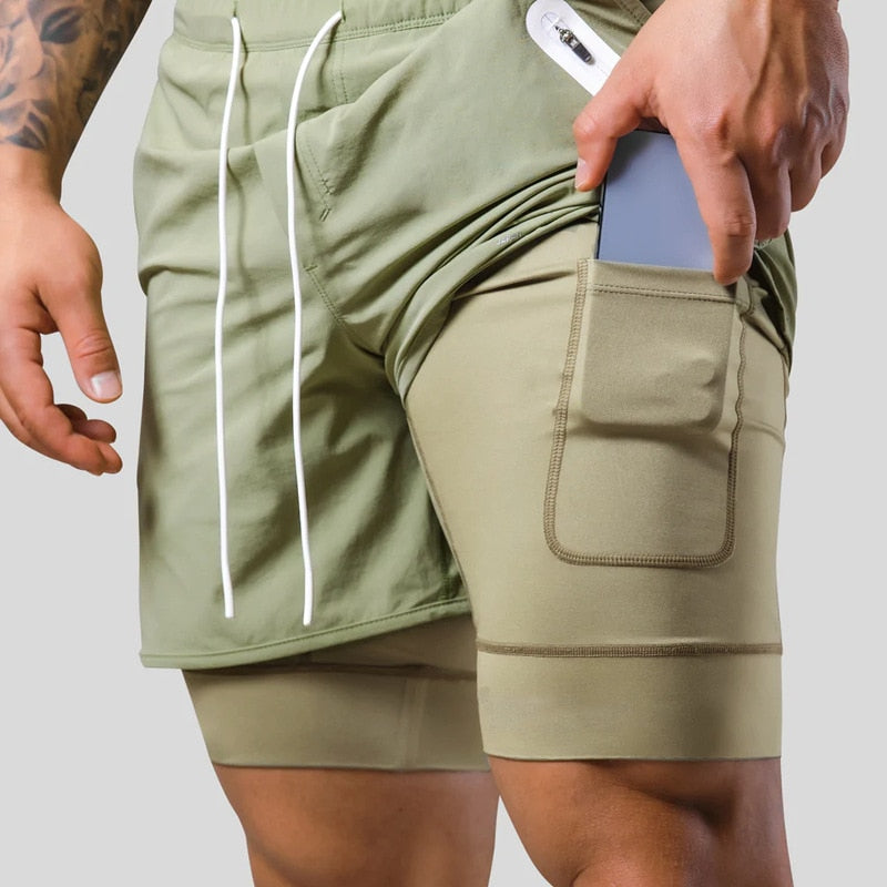 Troy - 2-in-1 Sportbroek