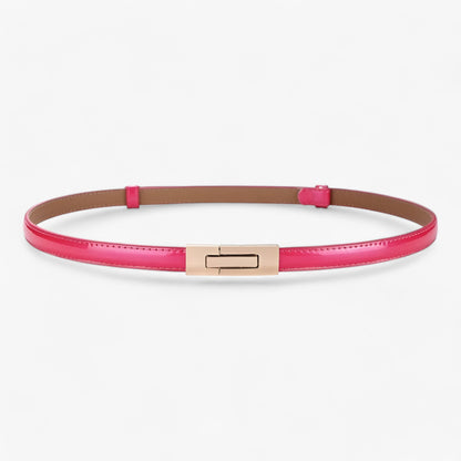 Joan - Slanke leren riem - Elegant en veelzijdig