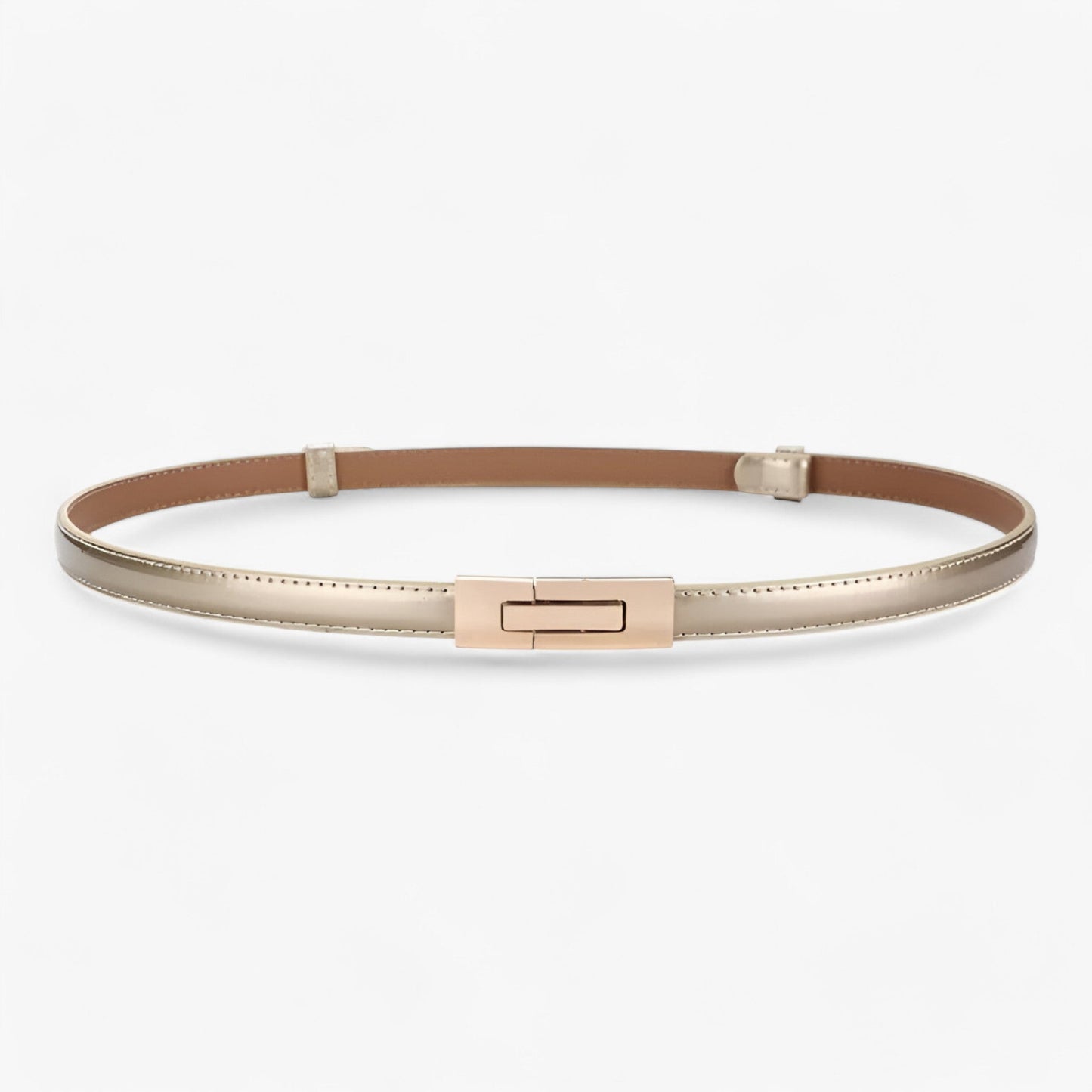 Joan - Slanke leren riem - Elegant en veelzijdig