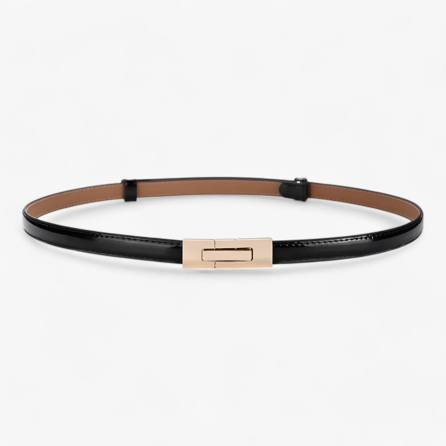 Joan - Slanke leren riem - Elegant en veelzijdig