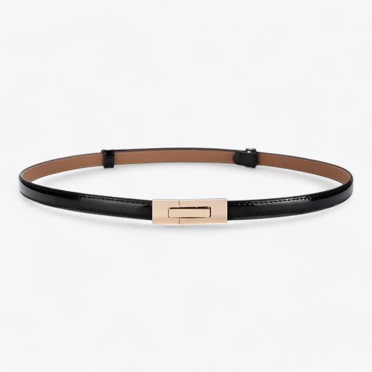 Joan - Slanke leren riem - Elegant en veelzijdig