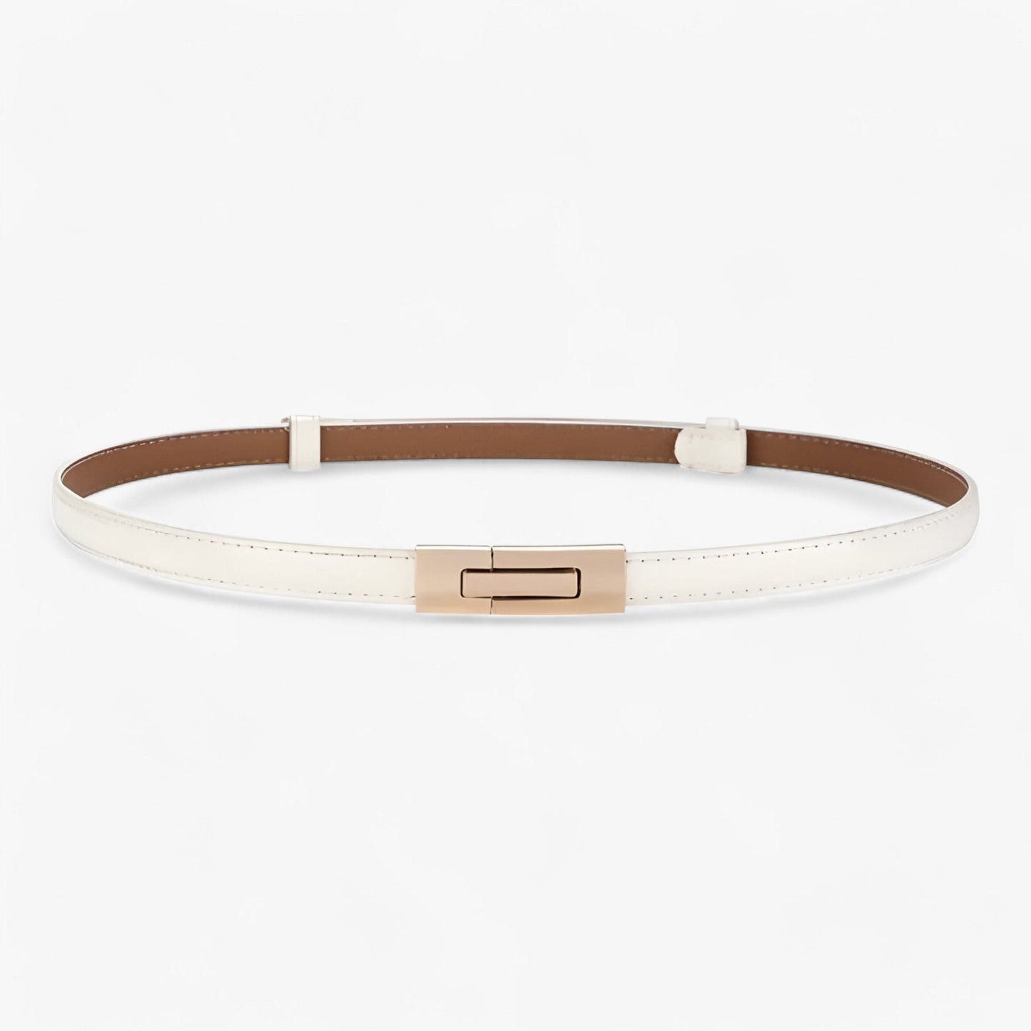 Joan - Slanke leren riem - Elegant en veelzijdig