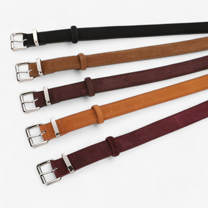 Pia - Suède riem - Elegant en veelzijdig